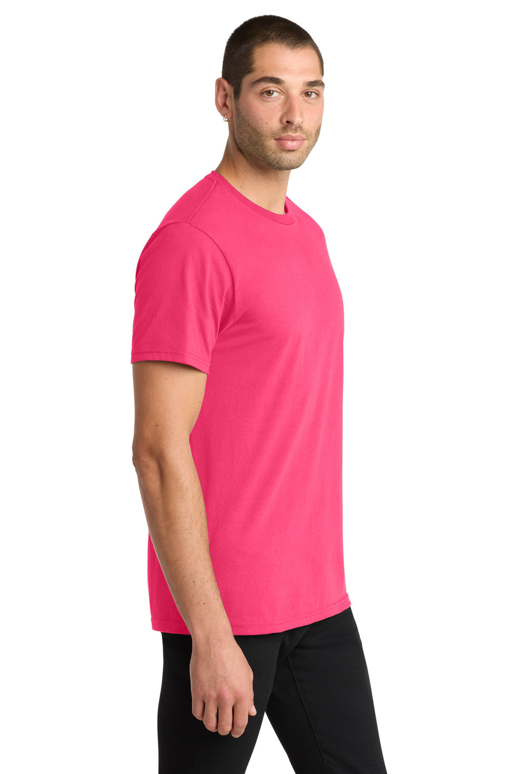 Neon Pink District The Concert Tee DT5000