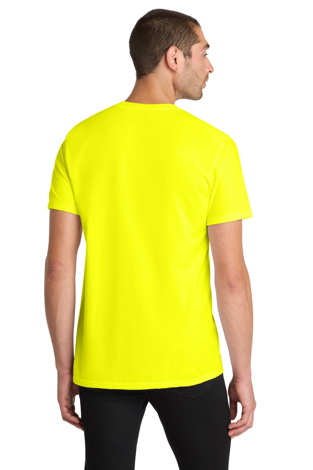 Neon Yellow District The Concert Tee DT5000