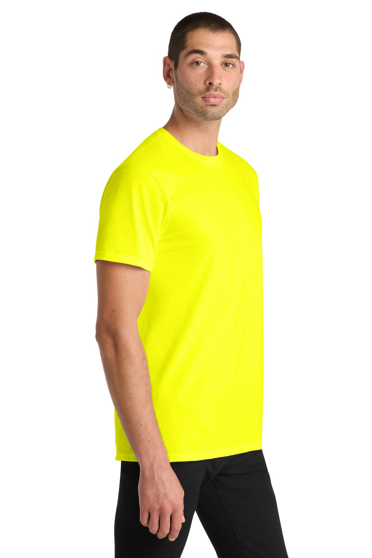 Neon Yellow District The Concert Tee DT5000