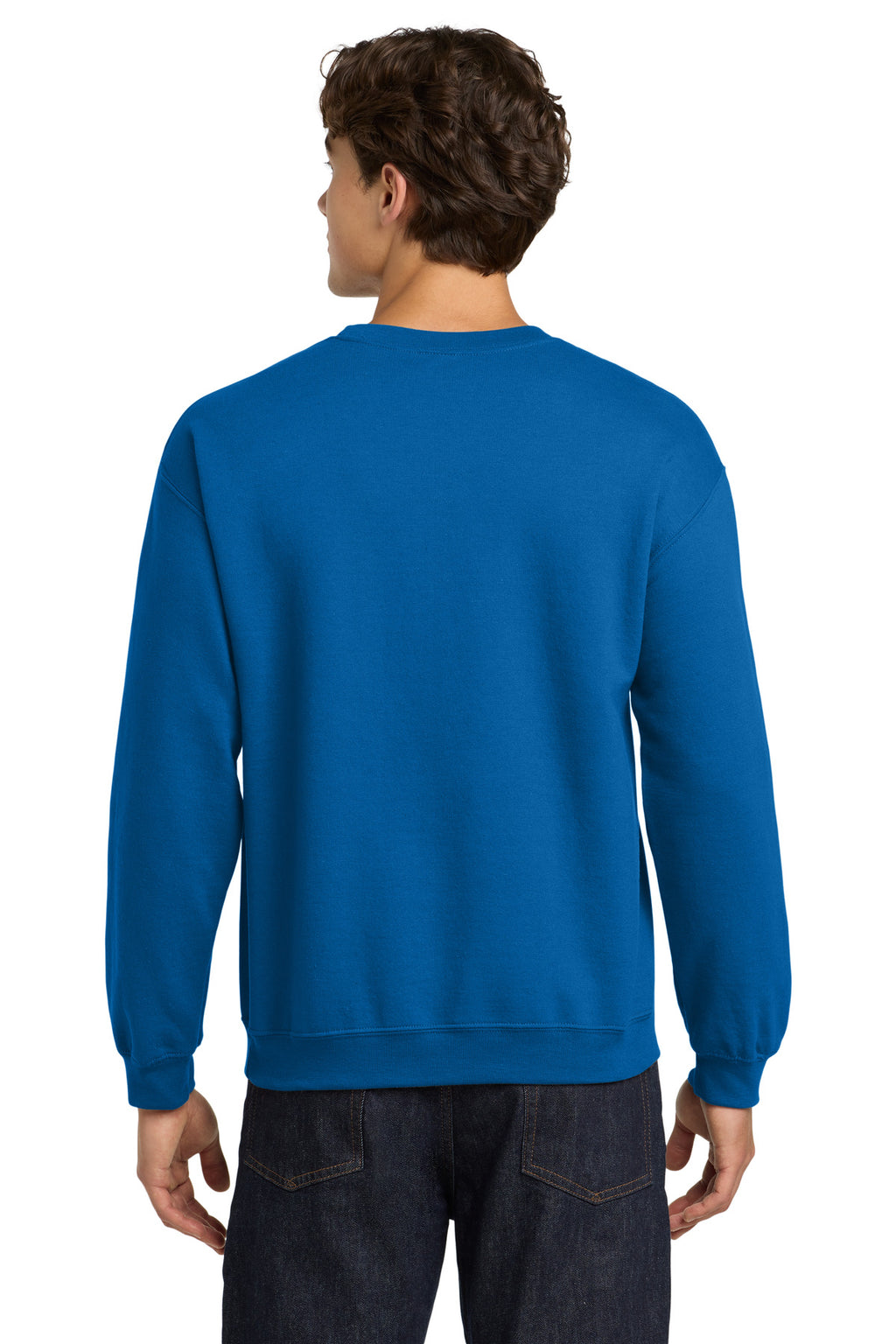 NeonBlue Gildan Heavy Blend Crewneck Sweatshirt. 18000