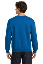 NeonBlue Gildan Heavy Blend Crewneck Sweatshirt. 18000