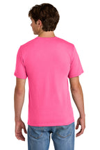 NeonPink Port & Co Easy Cotton Tee PC43