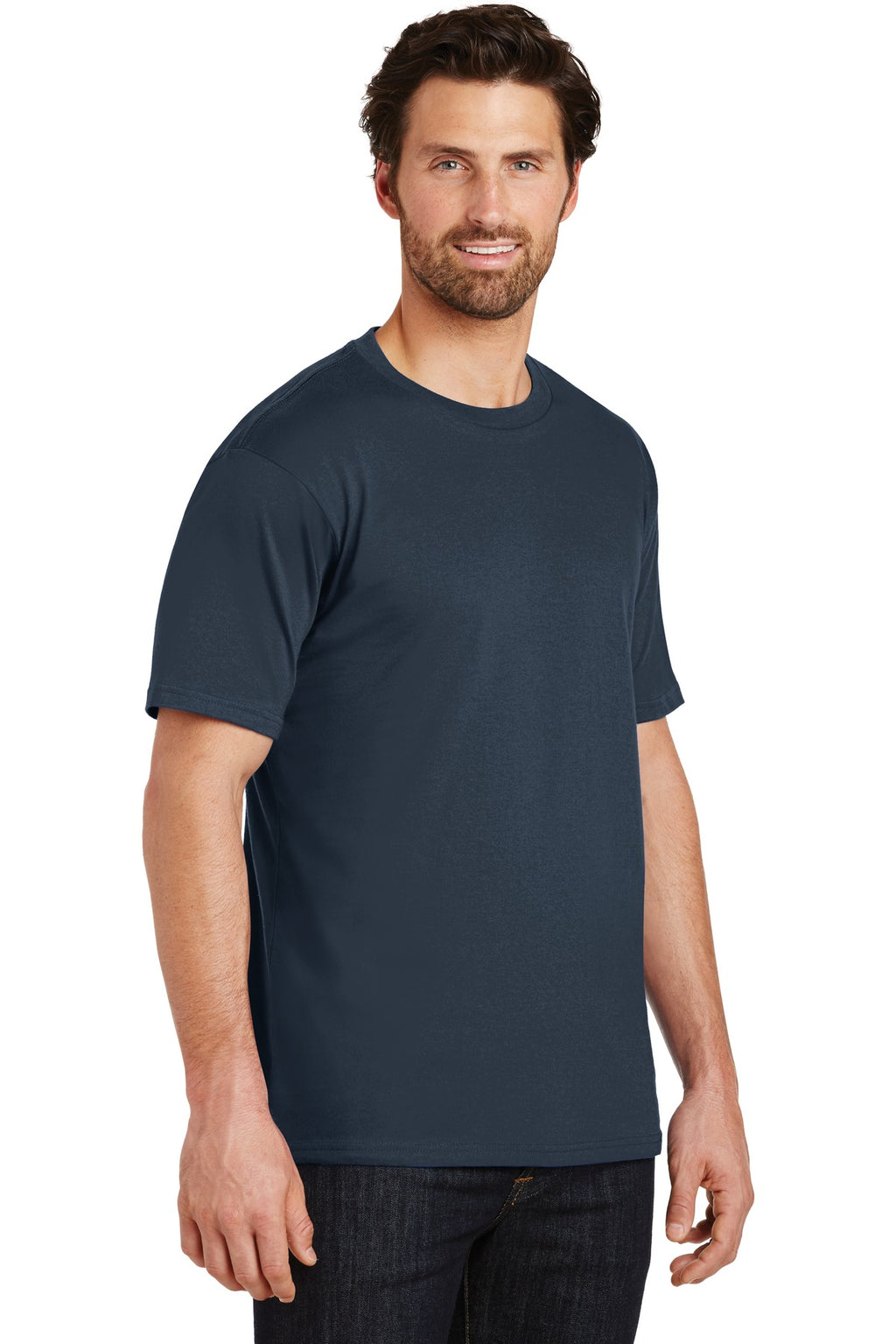 New Navy District Perfect Weight Tee. DT104