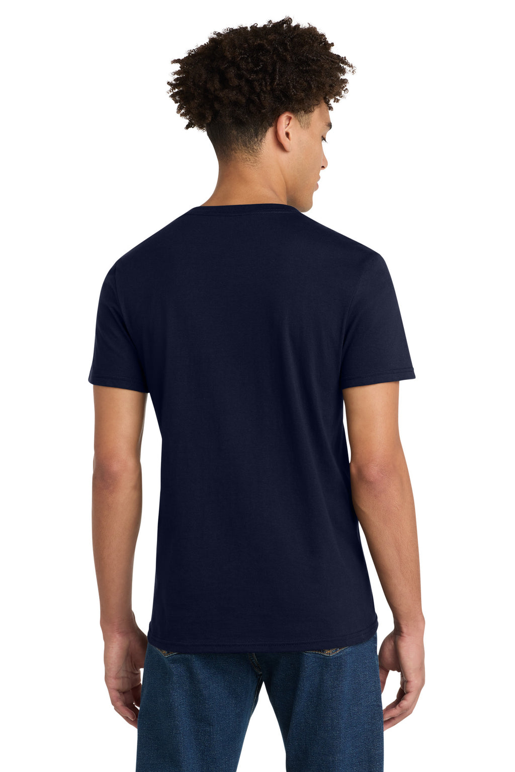 New Navy District Very Important Tee V-Neck. DT6500