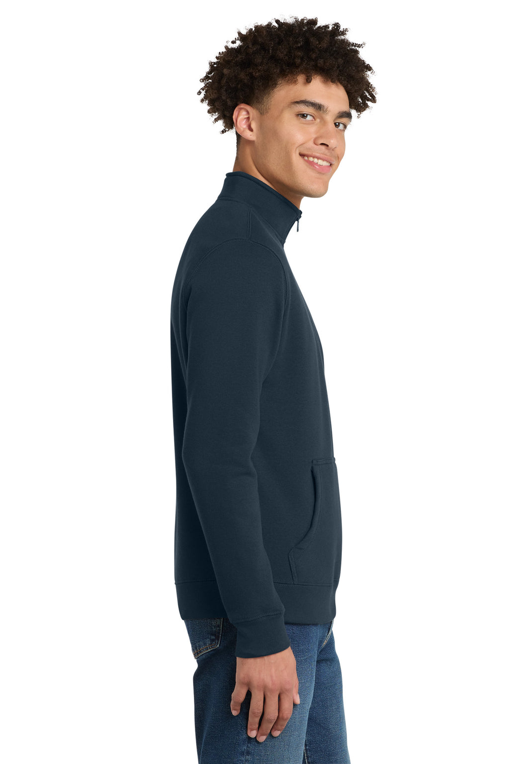 New Navy District V.I.T. Fleece 1/4-Zip DT6106