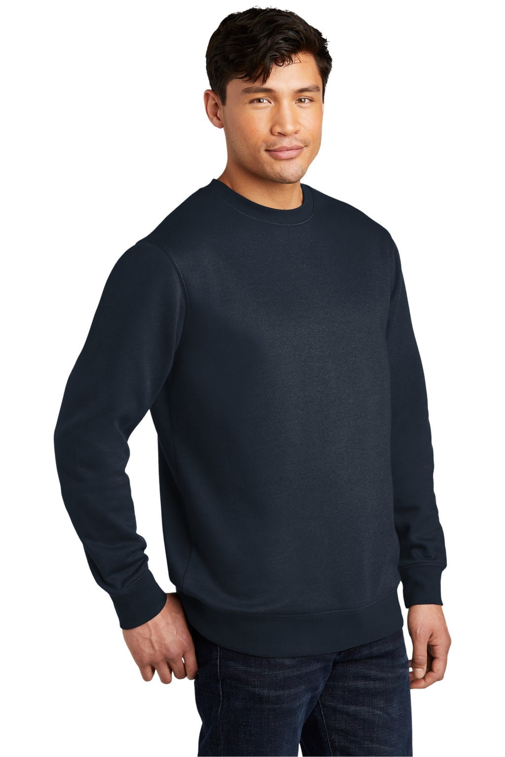 New Navy District V.I.T. Fleece Crew DT6104
