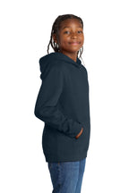 New Navy District Youth V.I.T. Fleece Hoodie DT6100Y