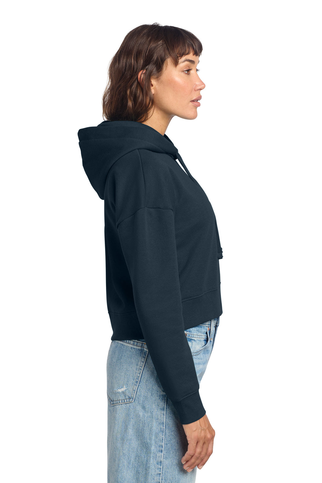 NewNavy District Women's V.I.T. Fleece Hoodie DT6101