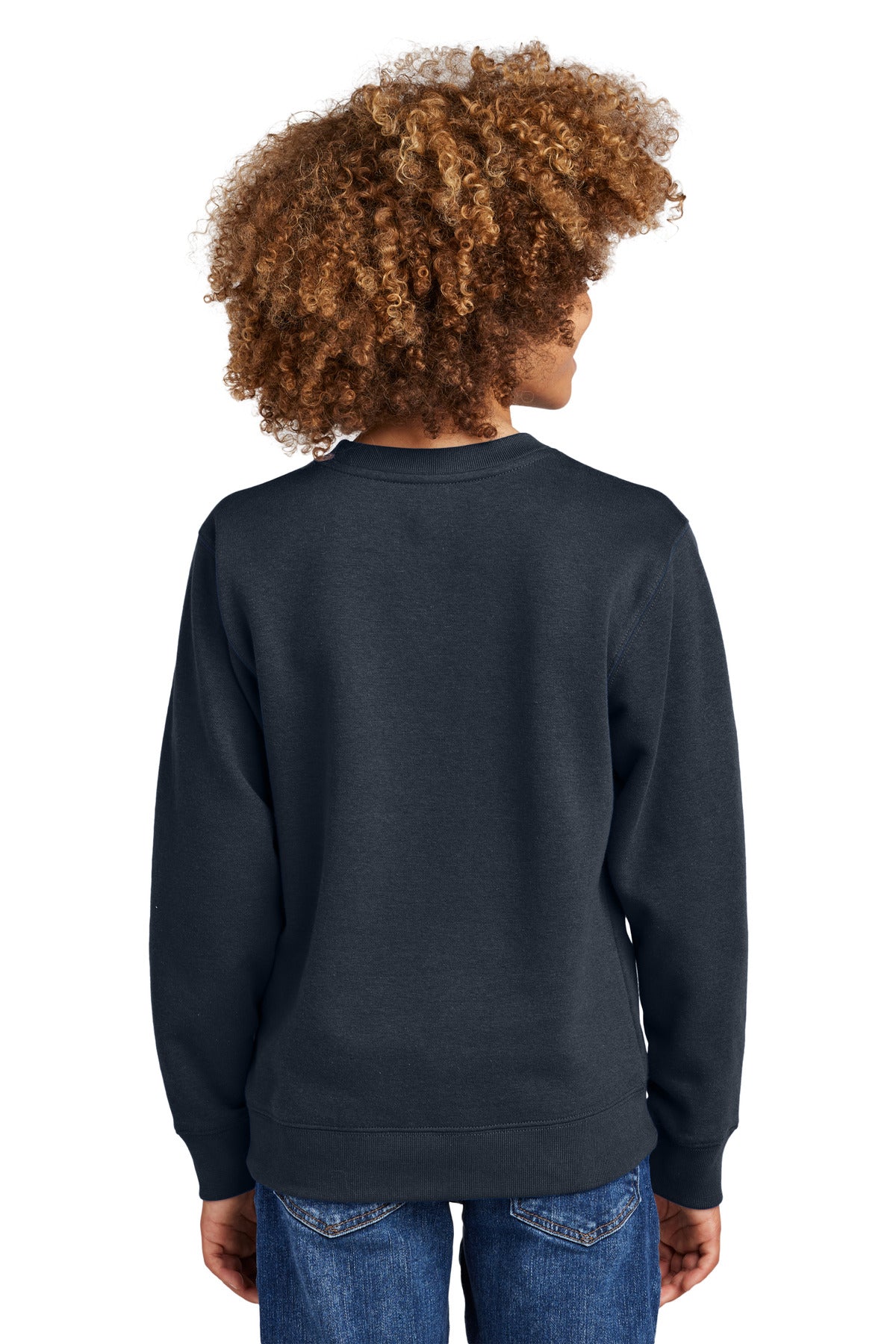 NewNavy District Youth V.I.T. Fleece Crew DT6104Y