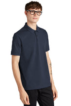 NightNavy Mercer+Mettle Stretch Heavyweight Pique Polo MM1000