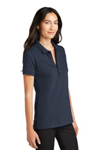 NightNavy Mercer+Mettle Women's Stretch Heavyweight Pique Polo MM1001