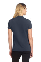NightNavy Mercer+Mettle Women's Stretch Heavyweight Pique Polo MM1001
