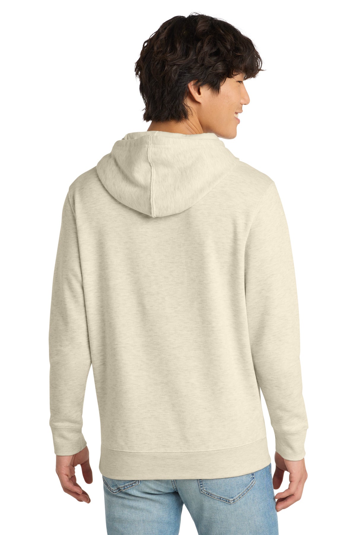 Oatmeal Hthr District V.I.T. Fleece Hoodie DT6100