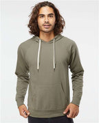 Olive Icon Lightweight Loopback Terry Hooded Sweatshirt - SS1000