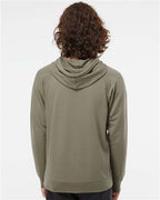 Olive Icon Lightweight Loopback Terry Hooded Sweatshirt - SS1000