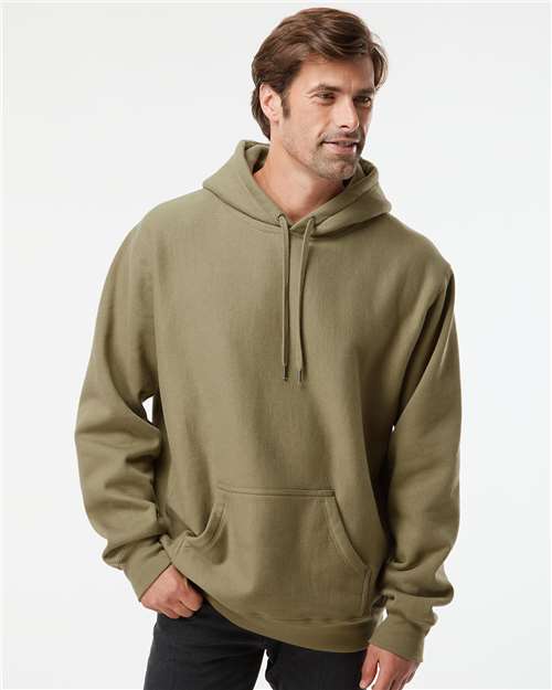 Olive Legend - Premium Heavyweight Cross-Grain Hooded Sweatshirt - IND5000P