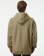 Olive Legend - Premium Heavyweight Cross-Grain Hooded Sweatshirt - IND5000P