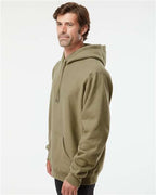 Olive Legend - Premium Heavyweight Cross-Grain Hooded Sweatshirt - IND5000P
