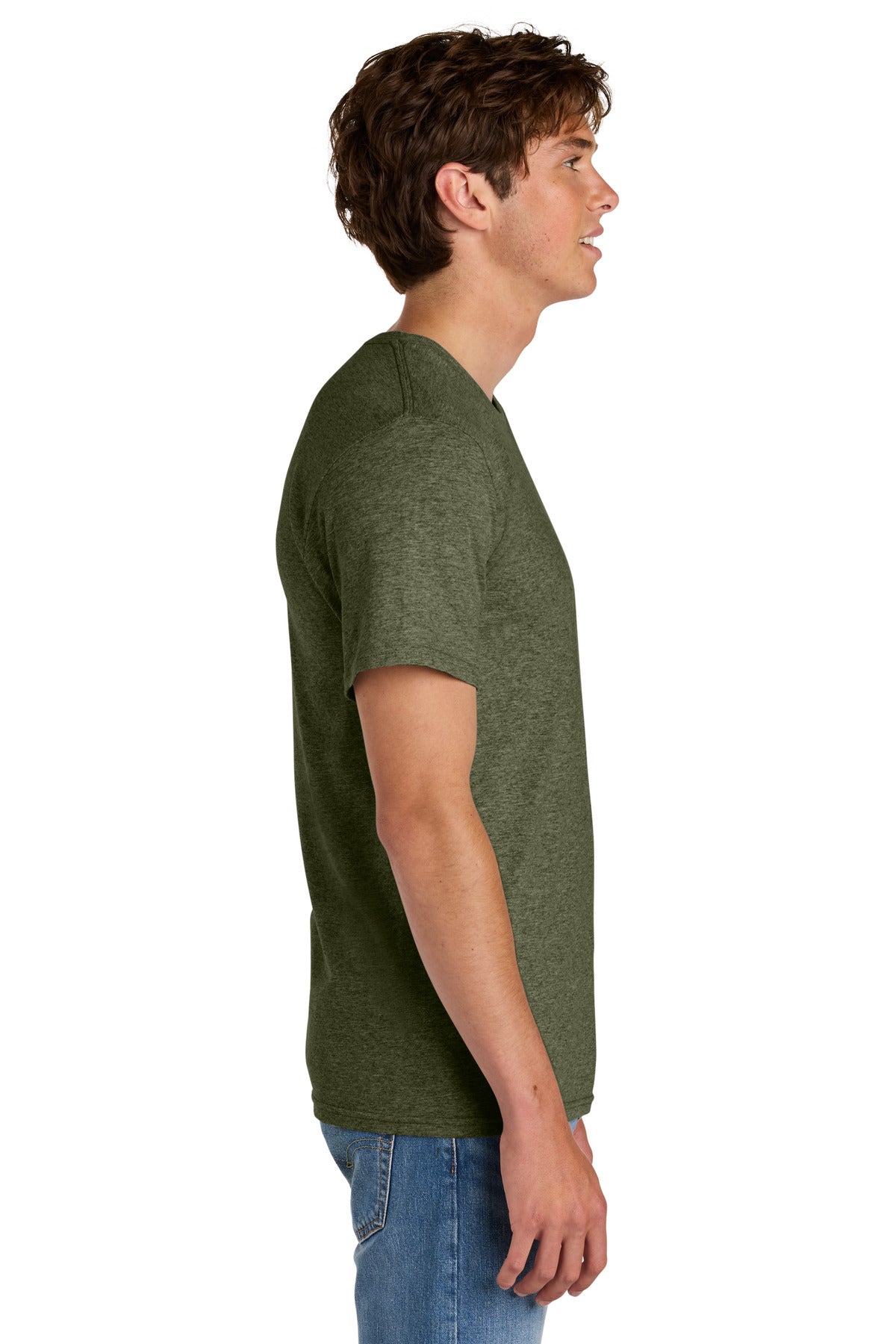 OlvDrabGnH Port & Co Easy Cotton Tee PC43