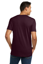 Oxblood Next Level Apparel Adult Cotton Tee. NL3600