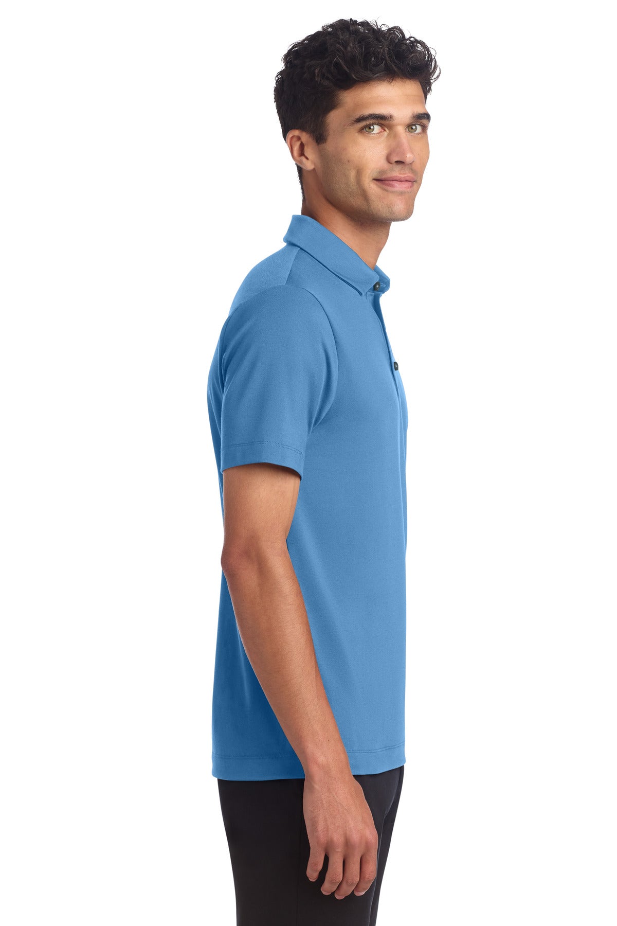 ParisianBl Mercer+Mettle Stretch Jersey Polo MM1014