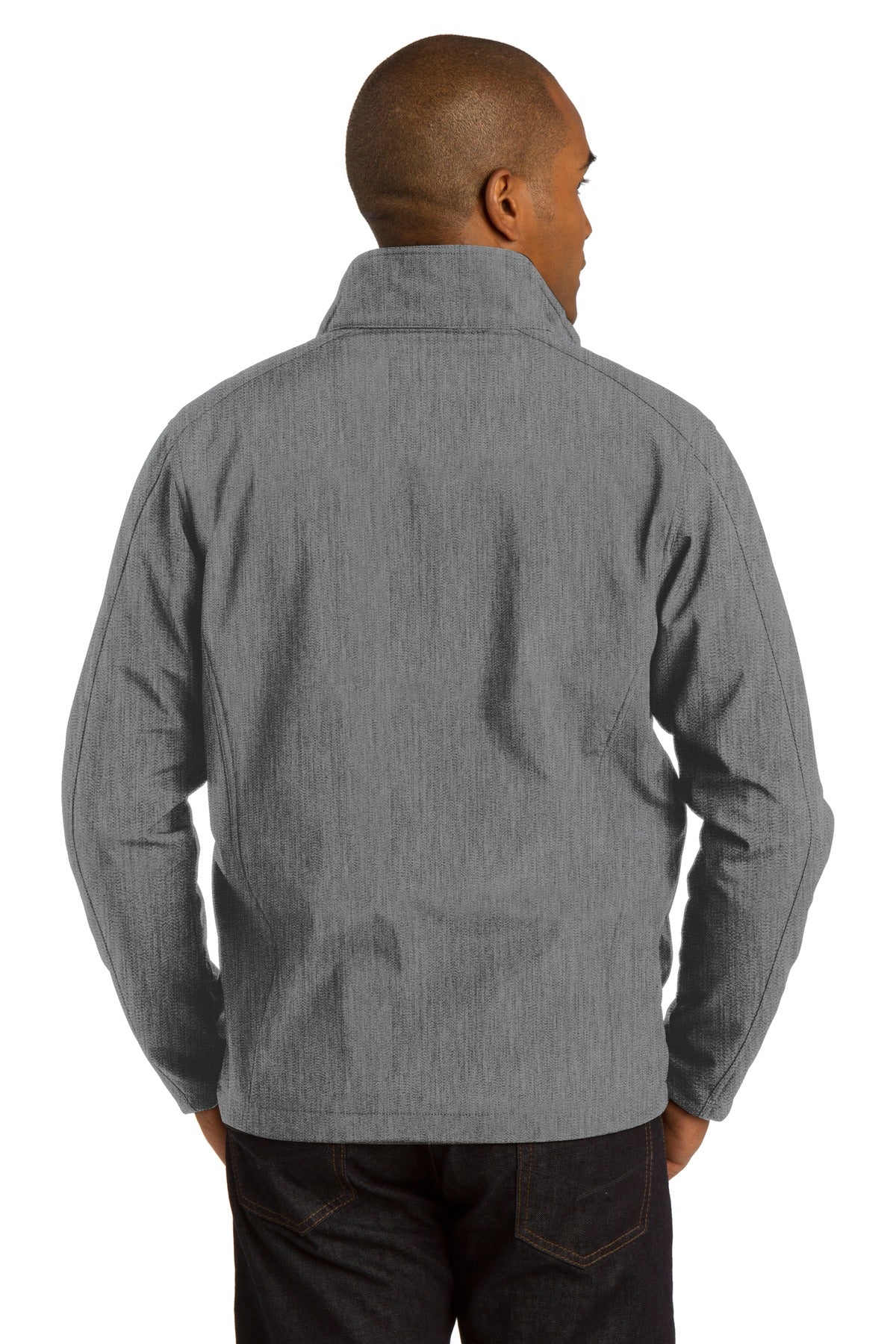 Pearl Grey Hth Port Authority Core Soft Shell Jacket. J317