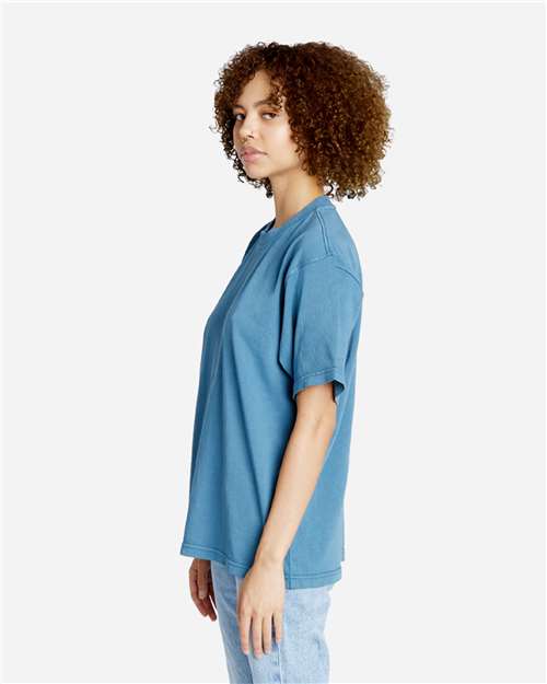 Pebble Blue Urban Heavyweight T-Shirt - LS16005