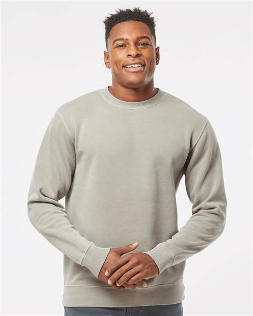 Pigment Cement Midweight Pigment-Dyed Crewneck Sweatshirt - PRM3500
