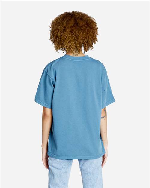 Pigment Pebble Blue Urban Heavyweight T-Shirt - LS16005