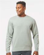 Pigment Sage Midweight Pigment-Dyed Crewneck Sweatshirt - PRM3500