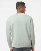 Pigment Sage Midweight Pigment-Dyed Crewneck Sweatshirt - PRM3500