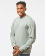 Pigment Sage Midweight Pigment-Dyed Crewneck Sweatshirt - PRM3500