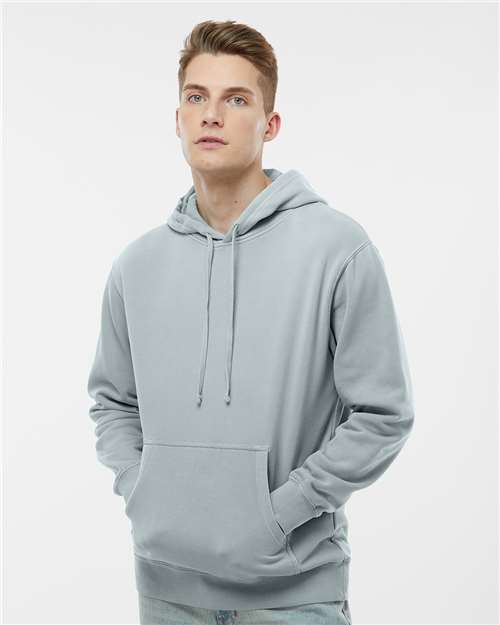 Pigment Sage Midweight Pigment-Dyed Hooded Sweatshirt - PRM4500
