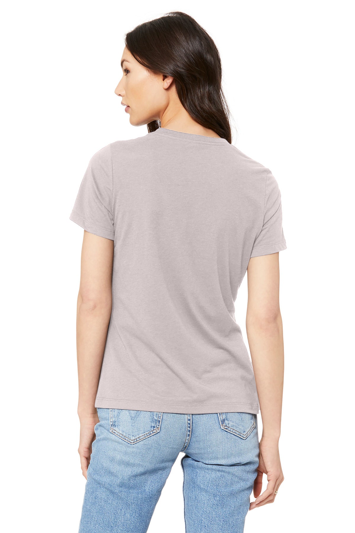 PinkGravel BELLA+CANVAS Women's Relaxed Jersey Short Sleeve Tee. BC6400