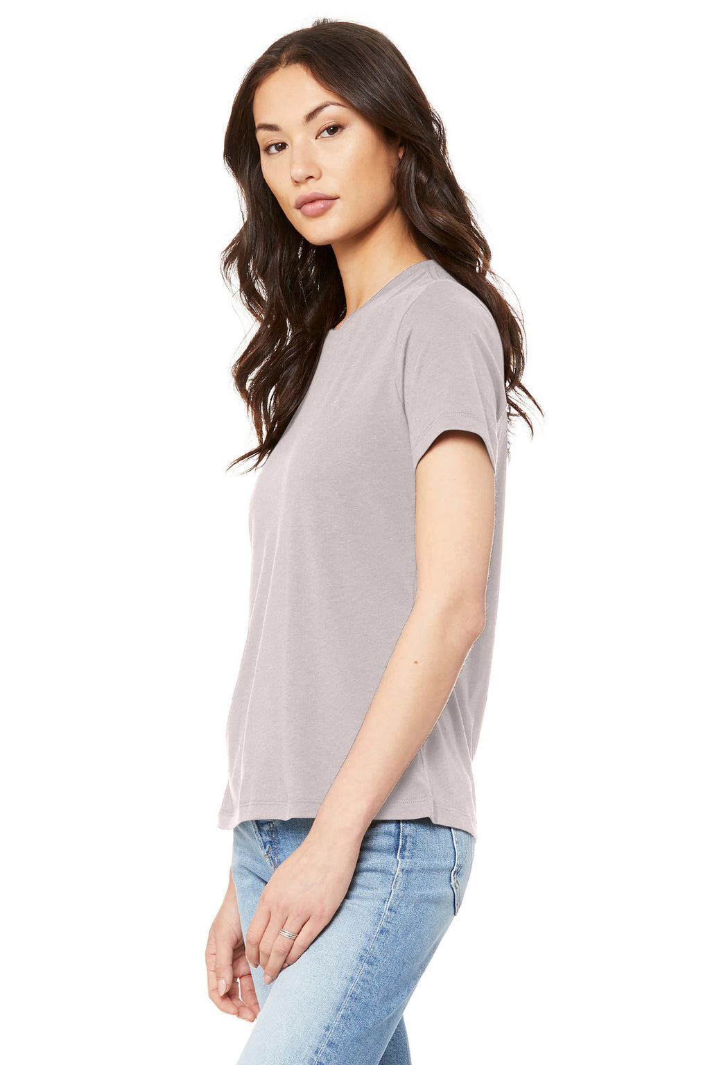 PinkGravel BELLA+CANVAS Women's Relaxed Jersey Short Sleeve Tee. BC6400