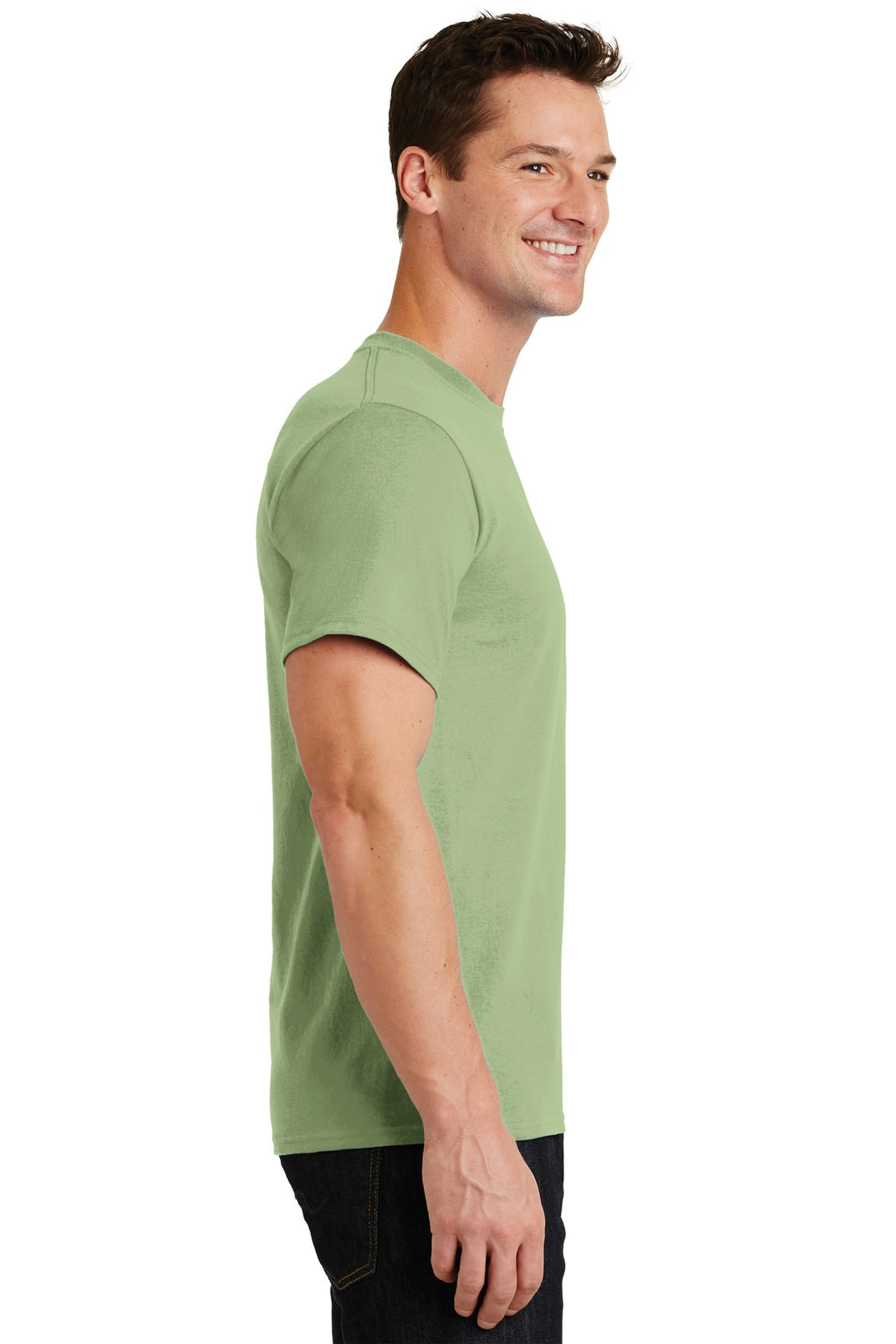 Pistachio Port & Co Essential Tee. PC61
