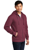 Plum District V.I.T. Fleece Full-Zip Hoodie DT6102