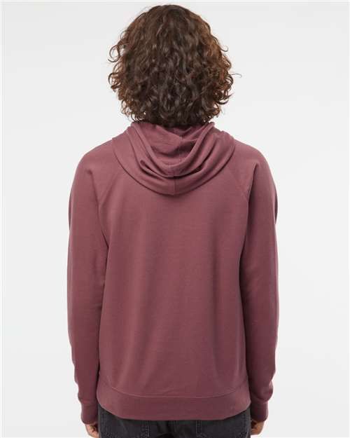 Port Icon Lightweight Loopback Terry Hooded Sweatshirt - SS1000