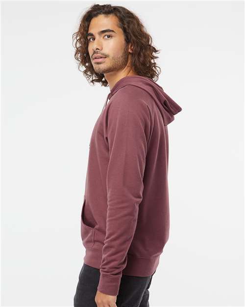 Port Icon Lightweight Loopback Terry Hooded Sweatshirt - SS1000