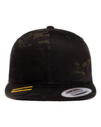 Premium Flat Bill Snapback Cap - 6089M  grouped
