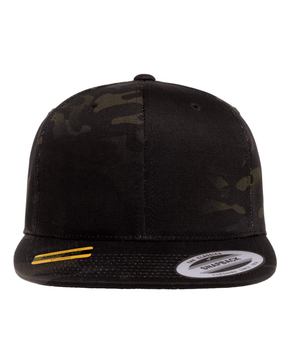 Premium Flat Bill Snapback Cap - 6089M  grouped