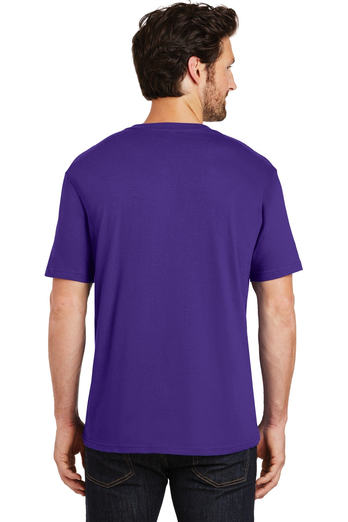 Purple District Perfect Weight Tee. DT104