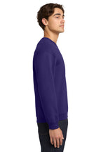 Purple Gildan Heavy Blend Crewneck Sweatshirt. 18000