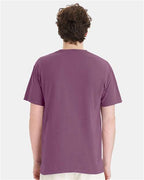 Purple Plum Raisin Garment-Dyed Pocket T-Shirt - GDH150