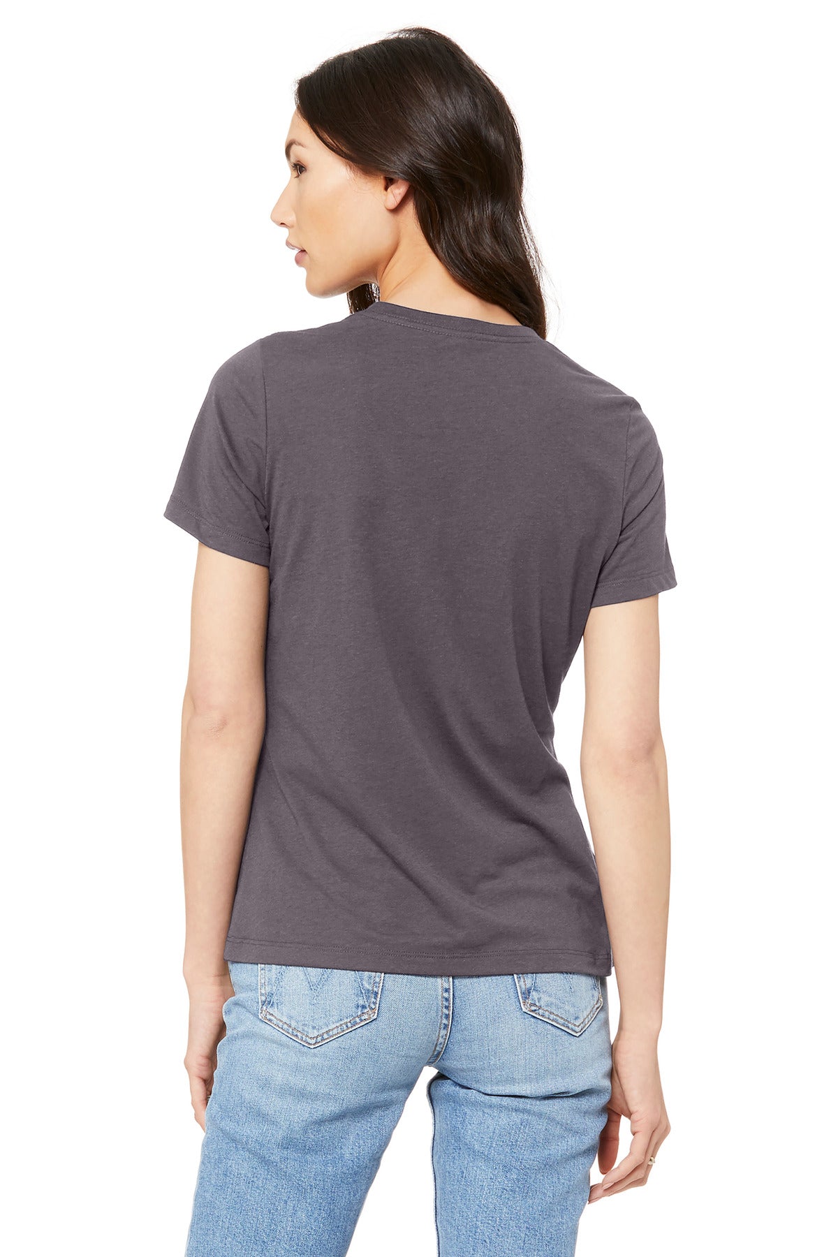 PurpleStrm BELLA+CANVAS Women's Relaxed Jersey Short Sleeve Tee. BC6400