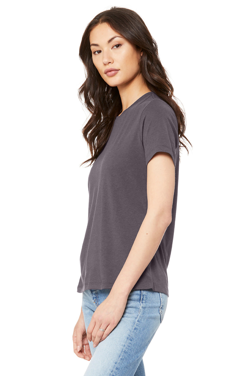 PurpleStrm BELLA+CANVAS Women's Relaxed Jersey Short Sleeve Tee. BC6400