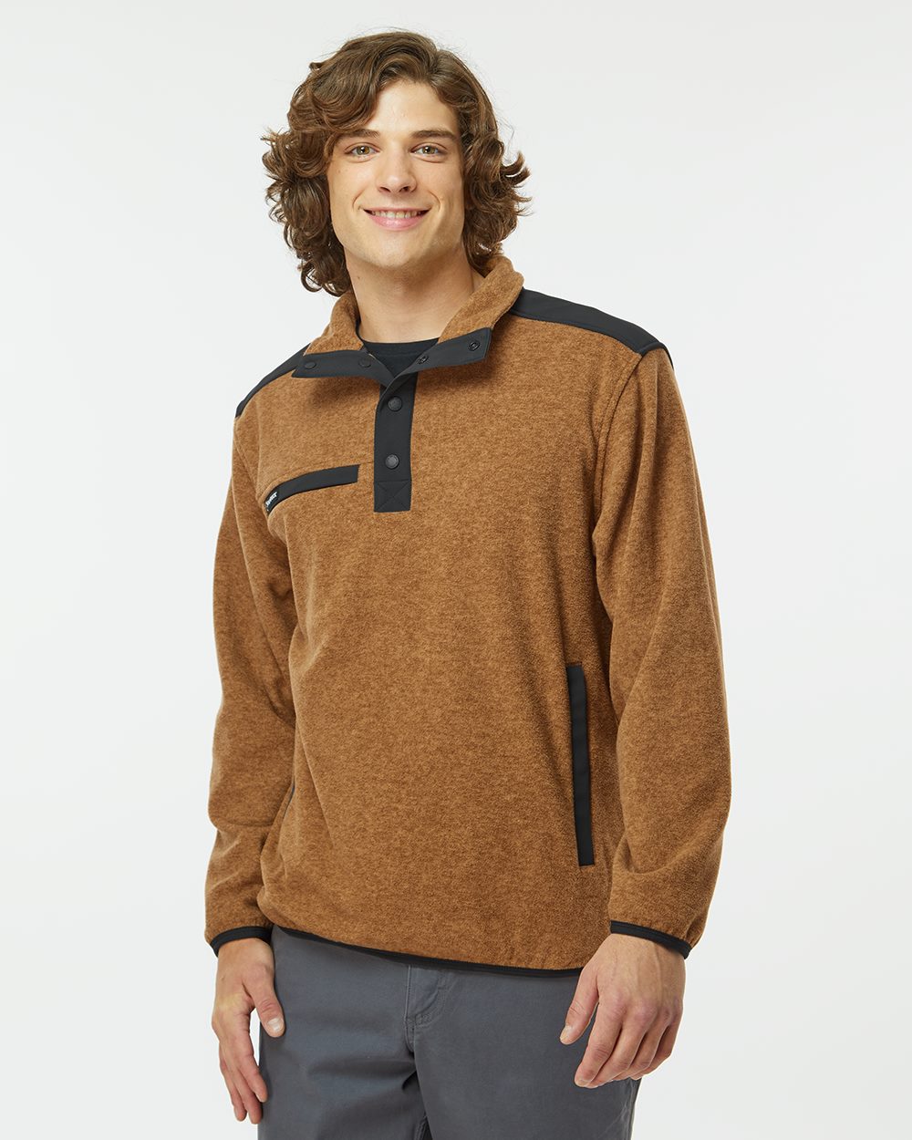 Ranger Melange Fleece Pullover - 7353  grouped
