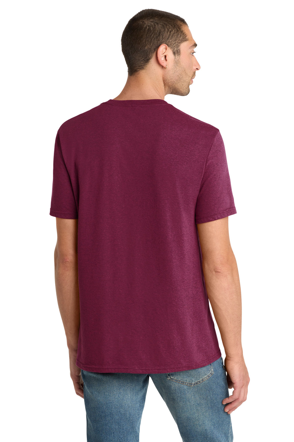 Raspberry Flck District Perfect Blend CVC Tee. DM108