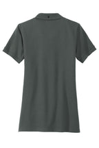 Rear View of AnchorGrey Mercer+Mettle Women's Stretch Heavyweight Pique Polo MM1001