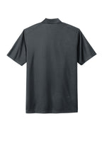 Rear View of Anthracite Nike Dri-FIT Micro Pique 2.0 Polo NKDC1963